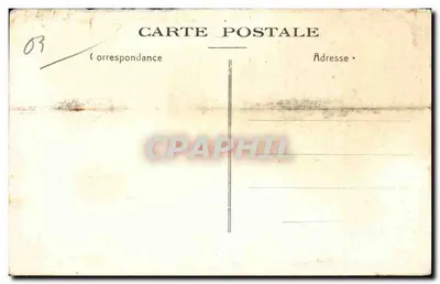 Saint-Yorre (Allier) — La nouvelle Poste — éditeur imprimeur non visible — Verso