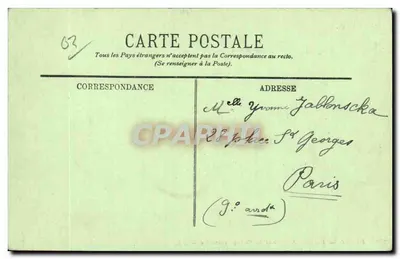 Vichy — Um Canto do Parque e as Galerias Cobertas — LL. — Verso