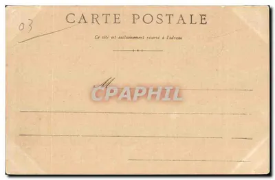 Bourbon-L'Archambeault — Estabelecimento Termal — N. 13 — Verso