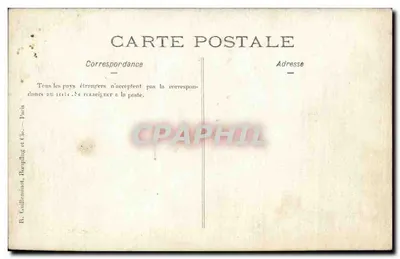 Guardas à entrada de um edifício — Paris — R. Guilleminot, Racépiling et Cie — Verso