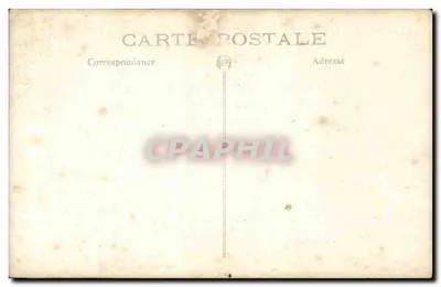 Soldado em uniforme — jardim tropical — cartão postal não datado — Verso