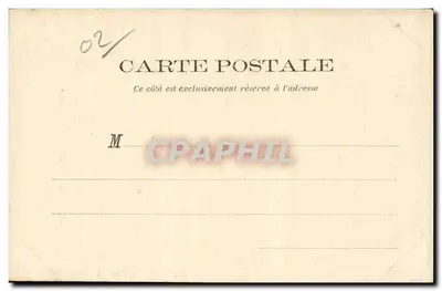 Laon — Porta das Chenizelles — Coleção F. Barnaud, fot. Laon, n° 45 — Verso