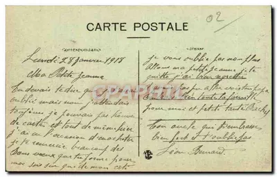 Chauny (Aisne) — A Retirada dos Alemães — Aspecto da Cidade — Verso