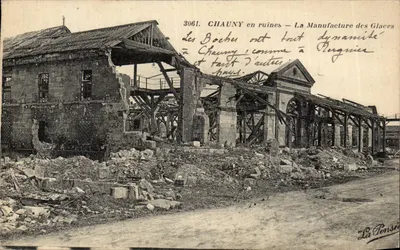Chauny em ruínas — A Fábrica de Espelhos — A Ideia