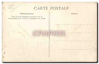 Saint-Quentin — Het Paleis van Justitie — A. L. Editeur, n°13 — Achterkant