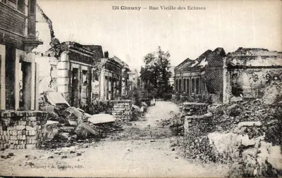 Chauny — Rue Vieille des Ecluses — A. Balicle, edit.