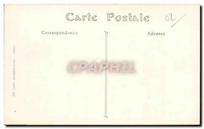Faucoucourt (Aisne) — Ruínas da Igreja e o Calvário — Visé Paris, N° 607 — Verso