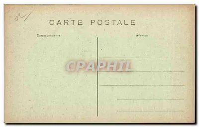 Chauny — O Hotel de Ville em ruínas em 1919 — Bilfe Foto-Editora, Fontenay-s-Bois — Verso