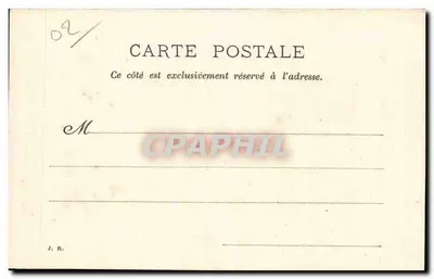 Saint-Quentin - Hotel de Ville — P. D. — Jumellet & Bellieni — Verso