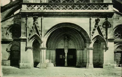 Basílica Nossa Senhora de Liesse — Entrada principal — Edição Valhart-Deverly, N°02