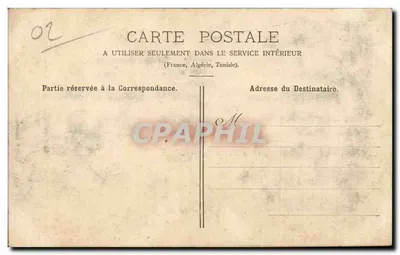 La Capelle — Klasztor Świętej Grimonie, Patronka La Capelle — Cliché E. Loiseaux — Lib. Camart-Hugot — Rewers