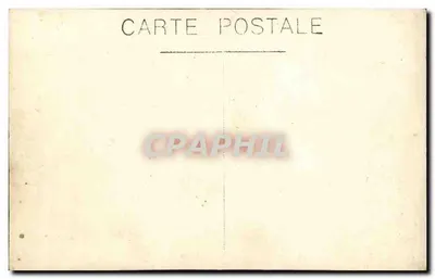 Żołnierz w mundurze — portret studium — Karta pocztowa — Rewers