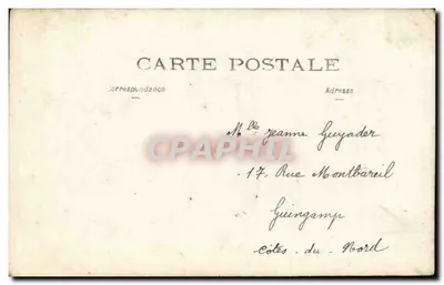 Dois soldados em uniforme — Maio 1915 — Eugène Guyador — Verso