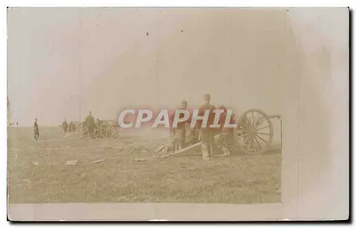 Soldats avec canons — Éditeur Société Lumière, Lyon