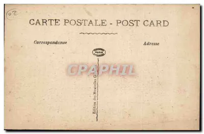 Saint-Quentin w ruinach — Dzwonnica i ulica Sellerie — Wydawnictwo Nowych Gaudin — Rewers