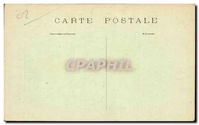 Longpont — Porta fortificada após o bombardeio — IMP. A. FAUCHEUX, CHÈLLES — Verso