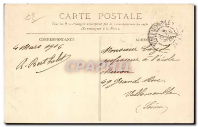 Statua di Jean de La Fontaine — Castello-Thierry — Ebrhard, fot. — Castello-Thierry — Verso