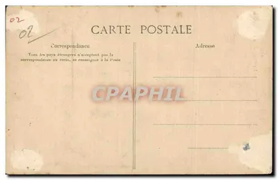 Soissons — A Torre da Catedral — editor impr. L. Lefebvre — Verso