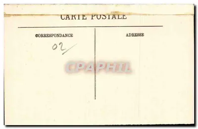Soissons — Brzegi Aisne przy Nowym Mostku — Paris Dauphin & Labitte — Rewers