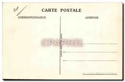 Okręgi Belley — Droga do Grand-Colombier — Librairie Montarbon, Belley — Rewers