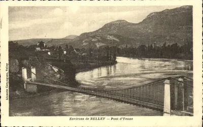 Arredores de BELLEY — Ponte de Yenne — Livraria Compagnon, Belley