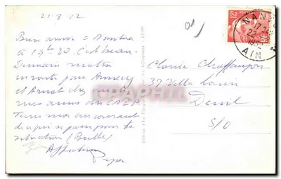 Nantua (Ain) — Vista general — Editor desconocido, n° 76 — Reverso