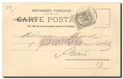 Jezioro Nantua, Port i La Cluse — Lucien Michaux, wydawca — Bellegarde — Rewers