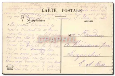 Catedral de Saint-Jean-de-Maurienne — As Stalles — Editor L. Lévy, n°73 — Verso