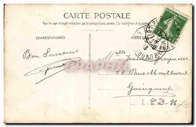 Groupe de soldats — France — éditeur inconnu, n° de série non visible — Verso