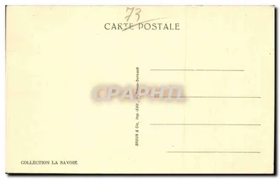Trasa Aravis i Dolina Arondine — 14006 — Braun & Cie, Lausanne — Rewers