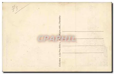 Przełęcz Małego Świętego Bernarda — piękna Savoie — wydawca F. de Migiou, Chambéry — Rewers
