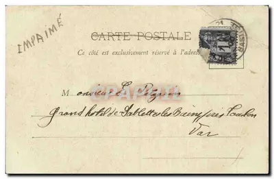 Exposition de 1900 - Le Pont-d'Iéna — vue avec la Tour Eiffel, éditeur A. Tardieu, Paris — Verso