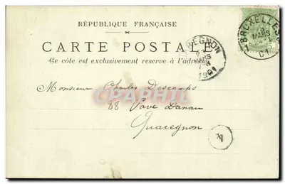 Exposição Universal de 1900 — Esplanada dos Invalidos — edição não numerada — Verso