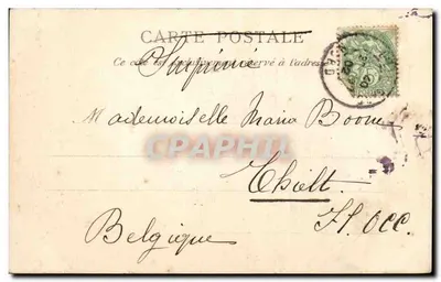 Exposição Lille 1902 — A Galeria das Máquinas — Edição oficial P F — Verso