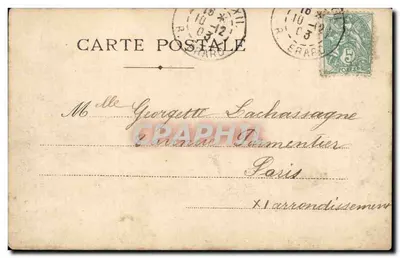 Exposição de 1900 — Perspectiva da Seine — Fot. L. L. — Verso