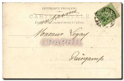 Wystawa Uniwersalna 1900 — Miasto Paryża i ogrody. L. L. — n°61 — Rewers