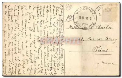 Lago de Annecy — St-Jorioz — Vista geral e Monnetier — 563 — Verso