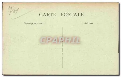 Annecy - Het Stadhuis — La Savoie, nr. 80, uitgever B. F. Lux — Achterkant