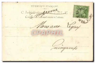 Exposição Universal de 1900 — Entrada do Pavilhão da Hungria — L. L. n° 66 — Verso