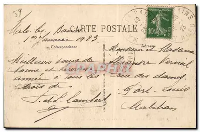 Malo-les-Bains — Overzicht van de Digue — LL. n°37 — Achterkant