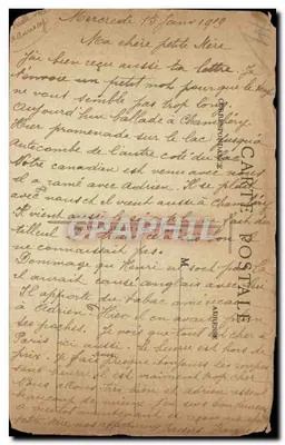 Annecy — Le Canal du Thiou — L. Morand, phot-édit, Mégève, n° 482 — Rewers