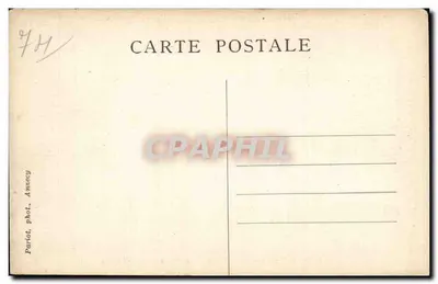 Annecy — Kanał Thiou — Most Morand i nabrzeża — Pittoreskie miejsca Savoie, n°130 — Rewers