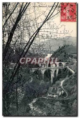 Ao redor de Annemasse — Vista do viaduto — Editor Boissier, n°74
