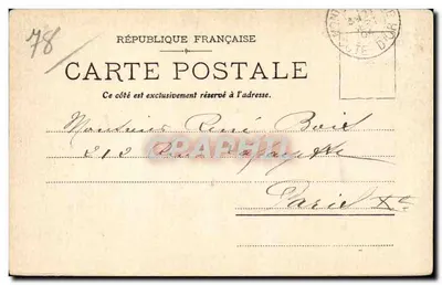 Saint-Gervais — Dorp — Numa, fot. St-Gervais-les-Bains — Achterkant