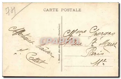Saint-Gervais-les-Bains — La Vignette e il Treno del Monte Bianco — n°713 — L. Morand, fot. editore (Alta Savoia) — Verso