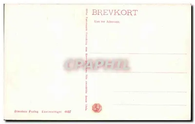 Copenhague — Parti fra Frihavnen — Stenders Forlag, n° 6057 — Verso