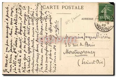 Lago de Annecy — Talloires y el Extremo del Lago — A. Gardet Annecy — Reverso