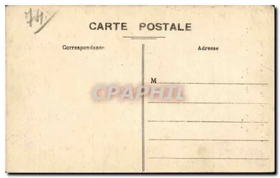 Chamonix — Ogólny widok i Mont-Blanc — Wydawca nieznany, numer serii 899 — Rewers