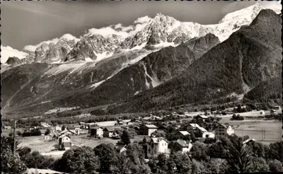 Les Houches — Vista do Mont Blanc — Edição G.L. Annecy