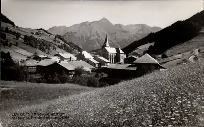 Les Gets (Haute-Savoie) — vista da Ponte de Nentau — editor não identificado, número de série não visível